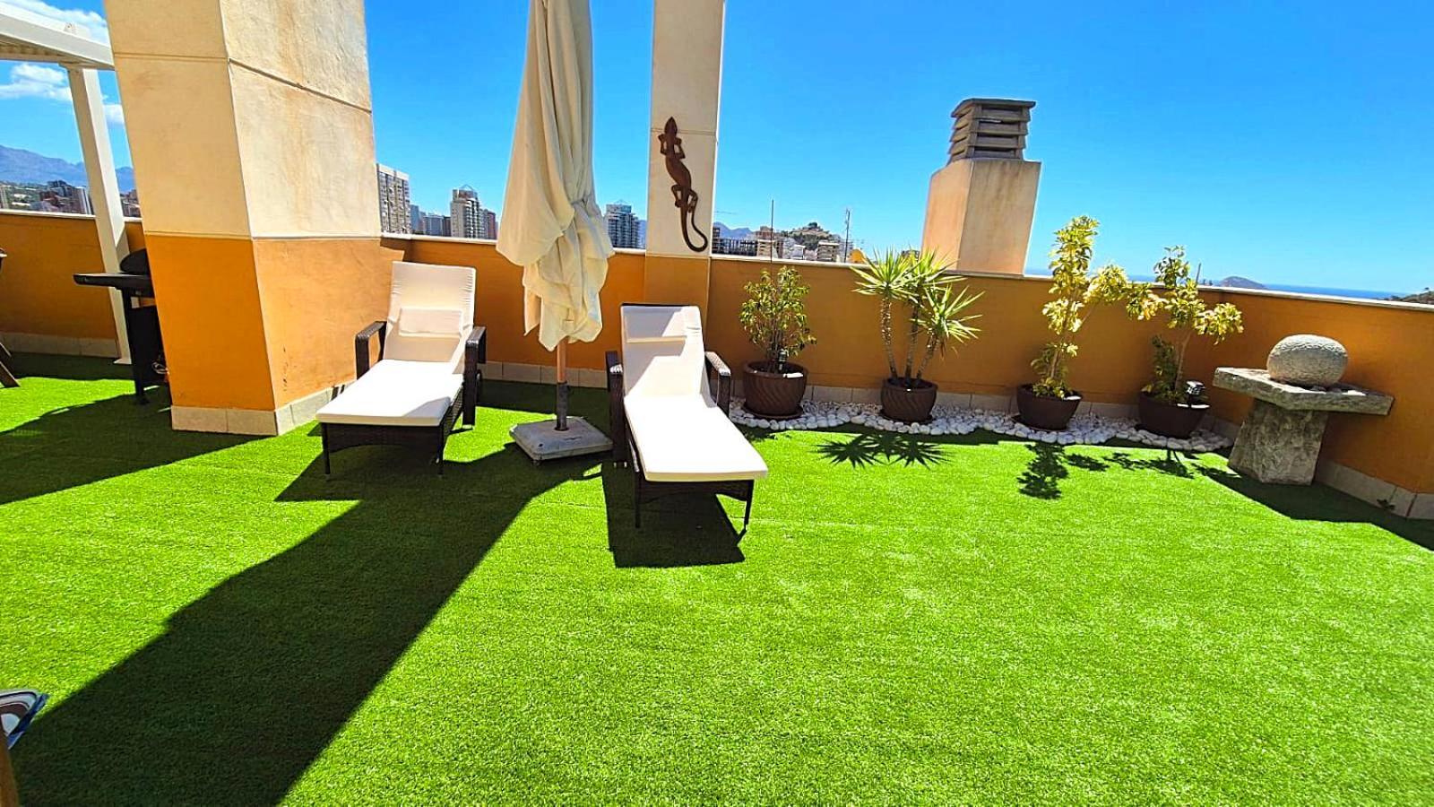 Beach Penthouse Apartment Benidorm Cala Cala de Finestrat Exterior foto